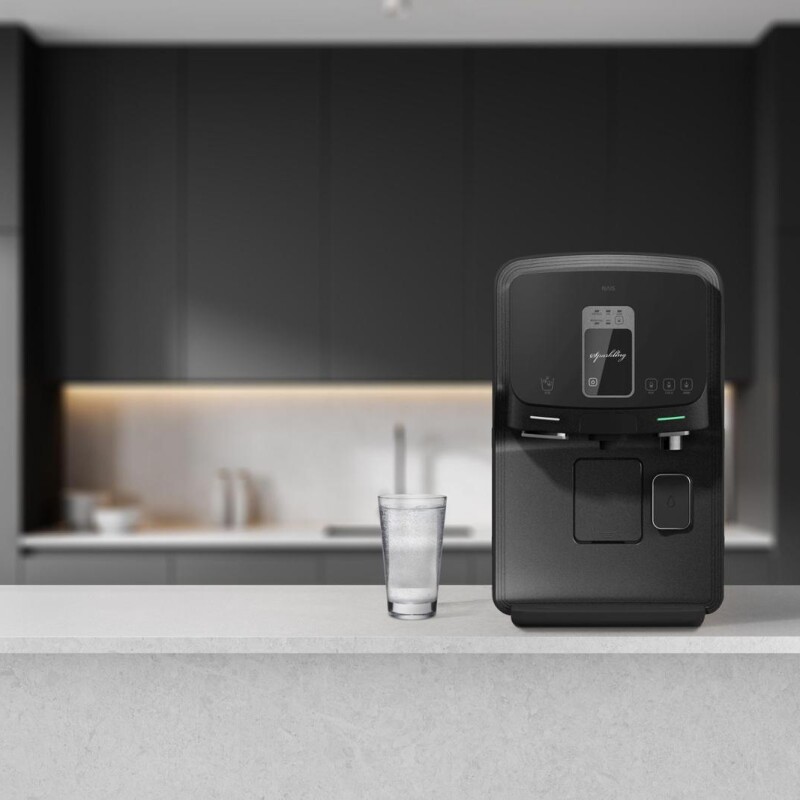 NAIS Sparkling RO | Wasserfilter, Osmoseanlage mit Kohlensäure, Eiswürfel, Heißwasser, Kaltwasser